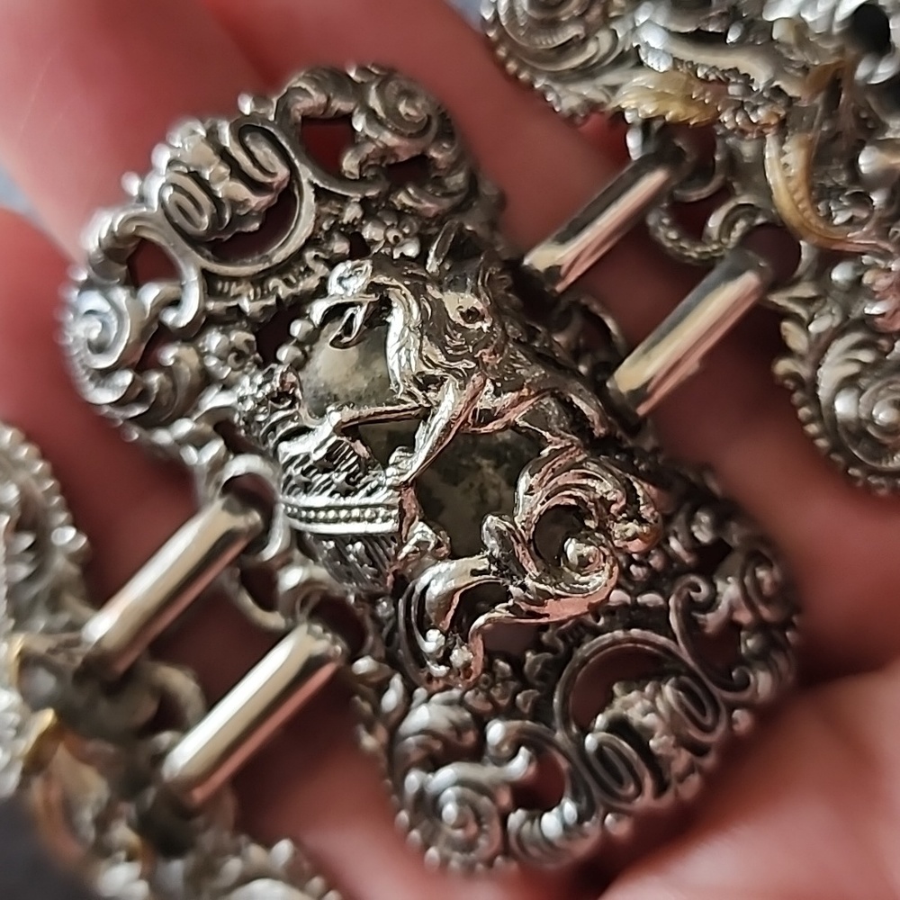 VTG Napier Griffin & Dragon bracelet